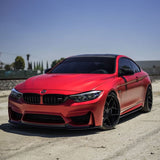 22" Brixton Forged RF7 Black Concave Wheels Rims Fits BMW G12 740 750