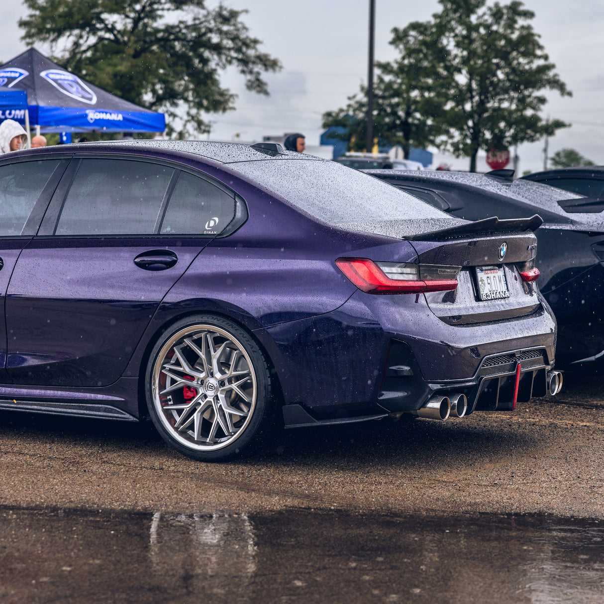 19" Rohana RFC3 Silver 19x8.5 Concave Wheels Rims Fits Audi B9 A5 S5