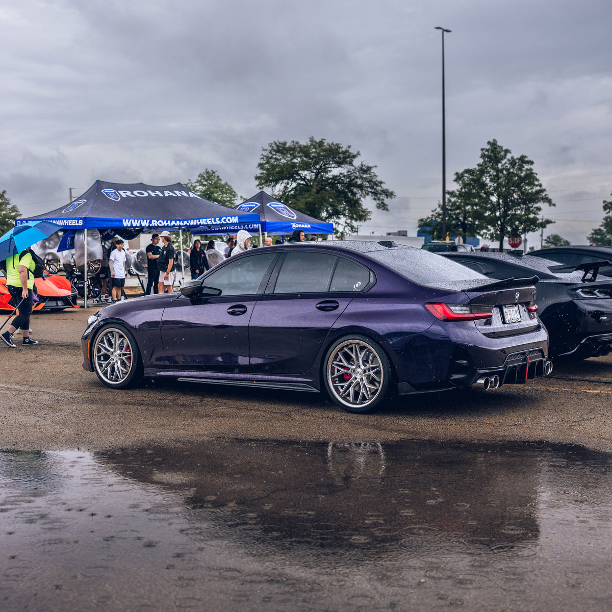19" Rohana RFC3 Silver Concave Wheels Rims Fits Mercedes CL550 CL63