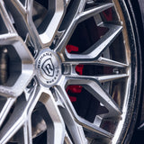 19" Rohana RFC3 Silver Wheels Rims Fits Mercedes E350 E500 E55 E63