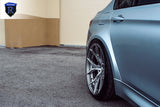 22" ROHANA RFX5 TITANIUM CONCAVE FORGED WHEELS RIMS FITS DODGE CHARGER RT SRT8