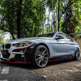 19" Vossen HF3 Grey 19X8.5 19X10 1106 Concave Wheels Rims Fits Lexus GS300 GS400