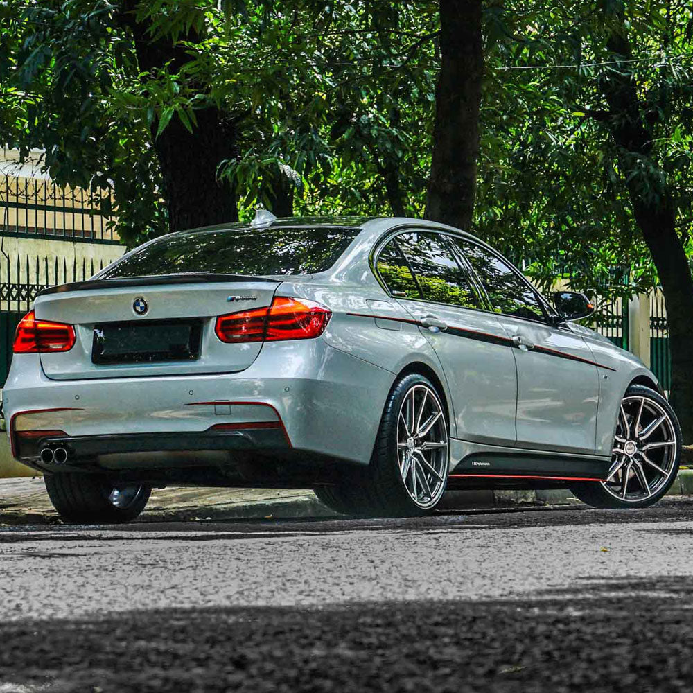 20" Vossen HF3 Grey 20X9 20X10 1131 Concave Wheels Rims Fits BMW 420 428 435 440