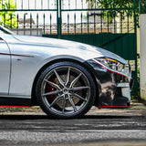 20" Vossen HF3 Grey 20X9 20X10.5 1159 Concave Wheels Rims Fits BMW 5 Series xDri