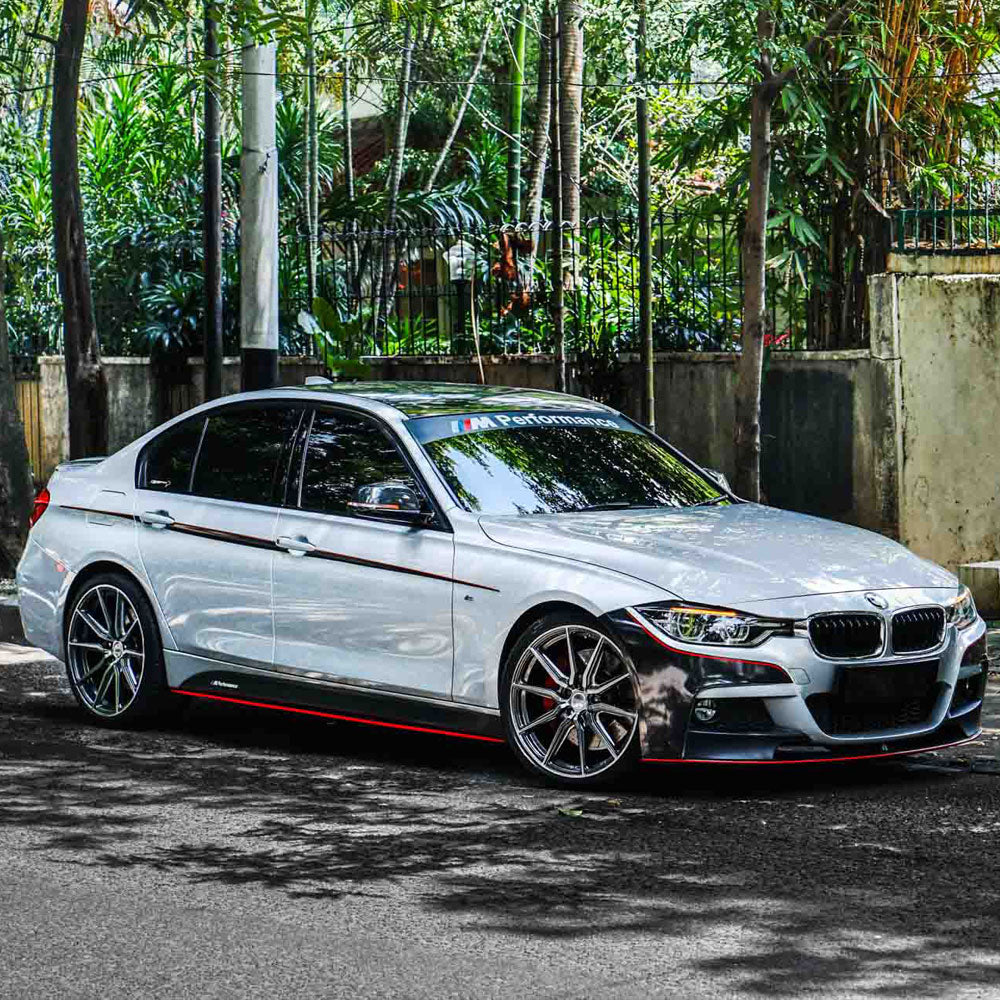 19" Vossen HF3 Grey 19X9 19X9.5 1125 Concave Wheels Rims Fits BMW 325i 328i 335i