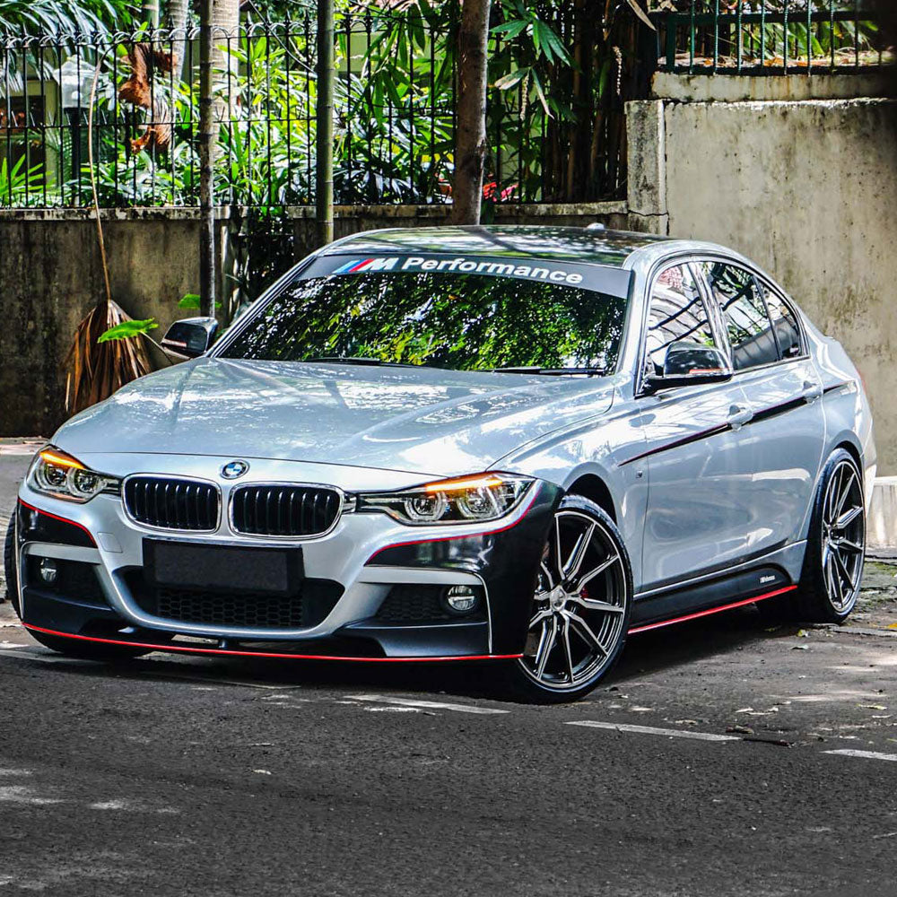 20" Vossen HF3 Grey 20X8.5 20X11 1177 Concave Wheels Rims Fits BMW 745 750 760