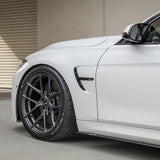 19" Vorsteiner V-FF 101 Forged Graphite Concave Wheels Rims Fits BMW E90 E92 M3