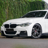19" Vossen HF5 Gunmetal 19X8.5 19X9.5 Concave Wheels Rims BMW 330e 330i M340i