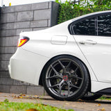 19" Vossen HF5 Gunmetal 19X8.5 19X9.5 Concave Wheels Rims BMW 330e 330i M340i