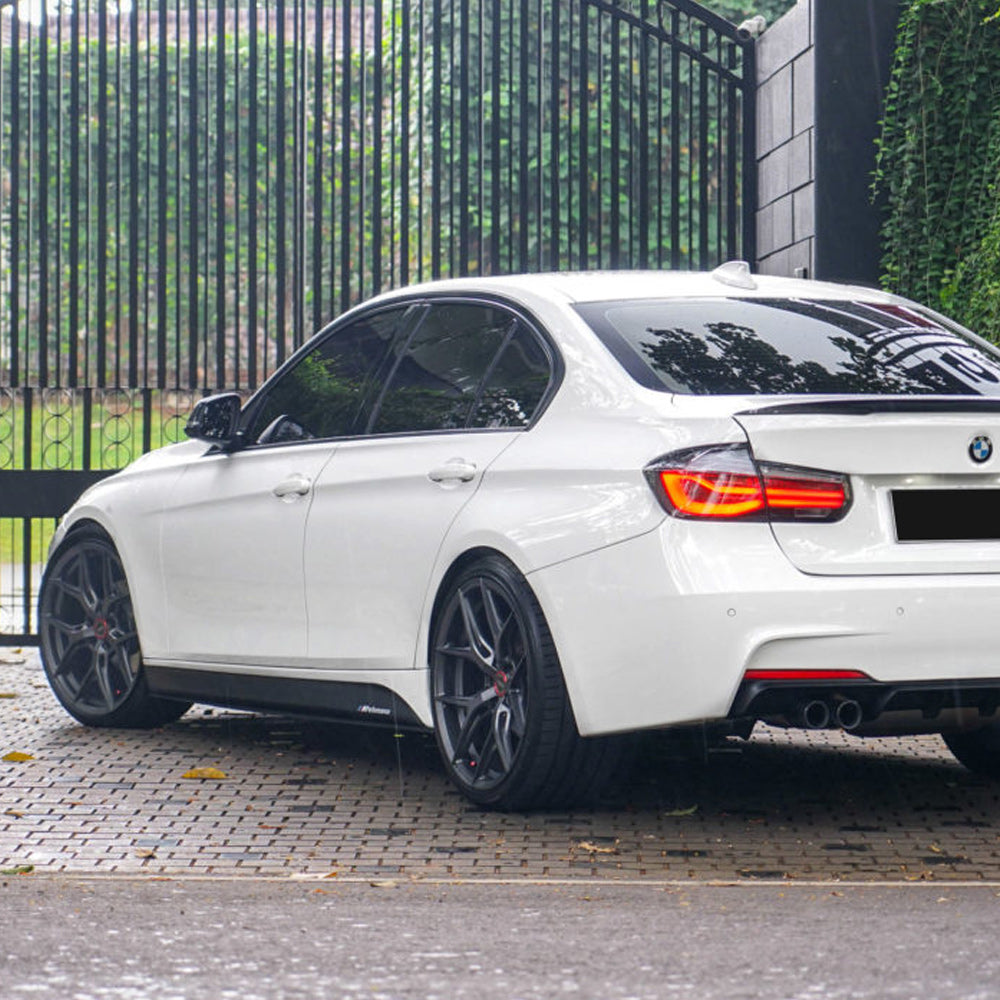 19" Vossen HF5 Gunmetal 19X8.5 19X9.5 Concave Wheels Rims BMW 330e 330i M340i