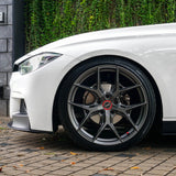 19" Vossen HF5 Gunmetal 19X8.5 19X9.5 Concave Wheels Rims BMW 330e 330i M340i