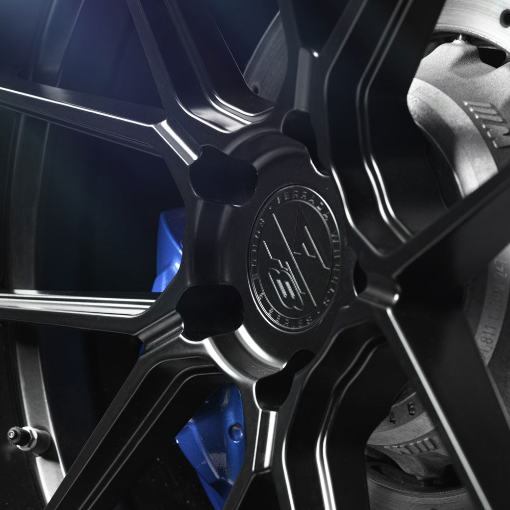 21" Ferrada FR8 Black 21x9 21x10.5 Forged Concave Wheels Rims Fits BMW F90 M5