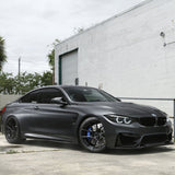 21" Ferrada FR8 Black 21x9 21x10.5 Forged Concave Wheels Rims Fits BMW F90 M5