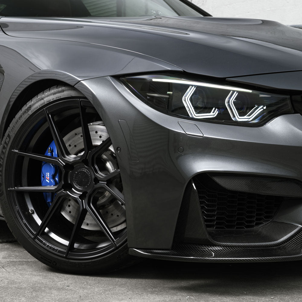 21" Ferrada FR8 Black 21x9 21x10.5 Forged Concave Wheels Rims Fits BMW F90 M5