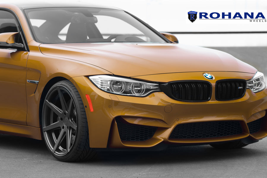 19" ROHANA RC7 GRAPHITE CONCAVE WHEELS RIMS FITS BMW E92 E93 328i 335i COUPE