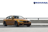 19" ROHANA RC7 GRAPHITE CONCAVE WHEELS RIMS FITS BMW E92 E93 328i 335i COUPE