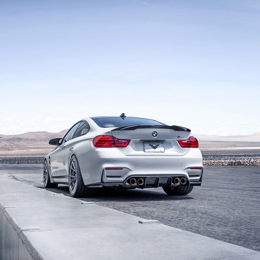 Vorsteiner Aero EVO Decklid Spoiler Carbon Fiber 2x2 Glossy Fits BMW F82 M4