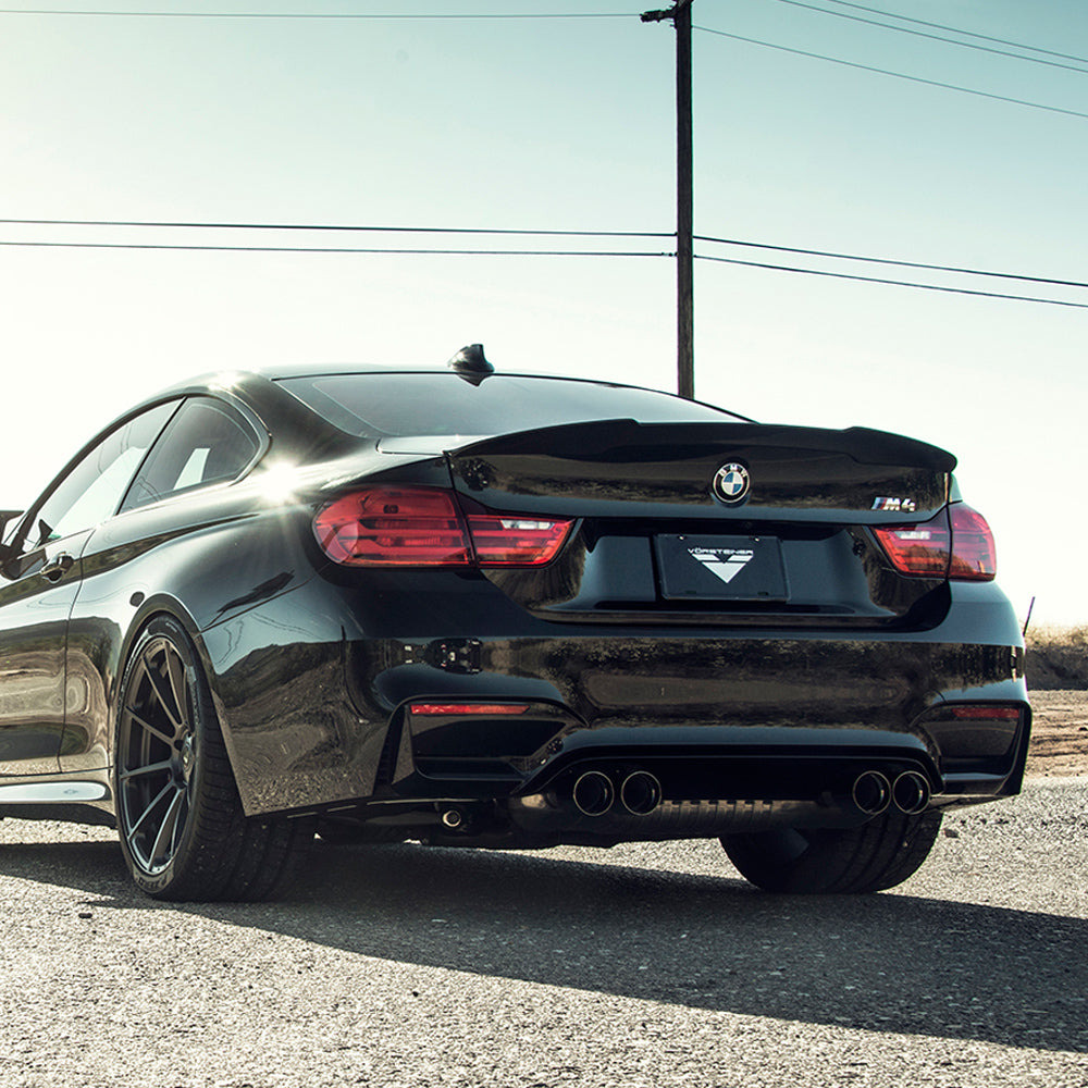 Vorsteiner Aero EVO Decklid Spoiler Carbon Fiber 2x2 Glossy Fits BMW F82 M4