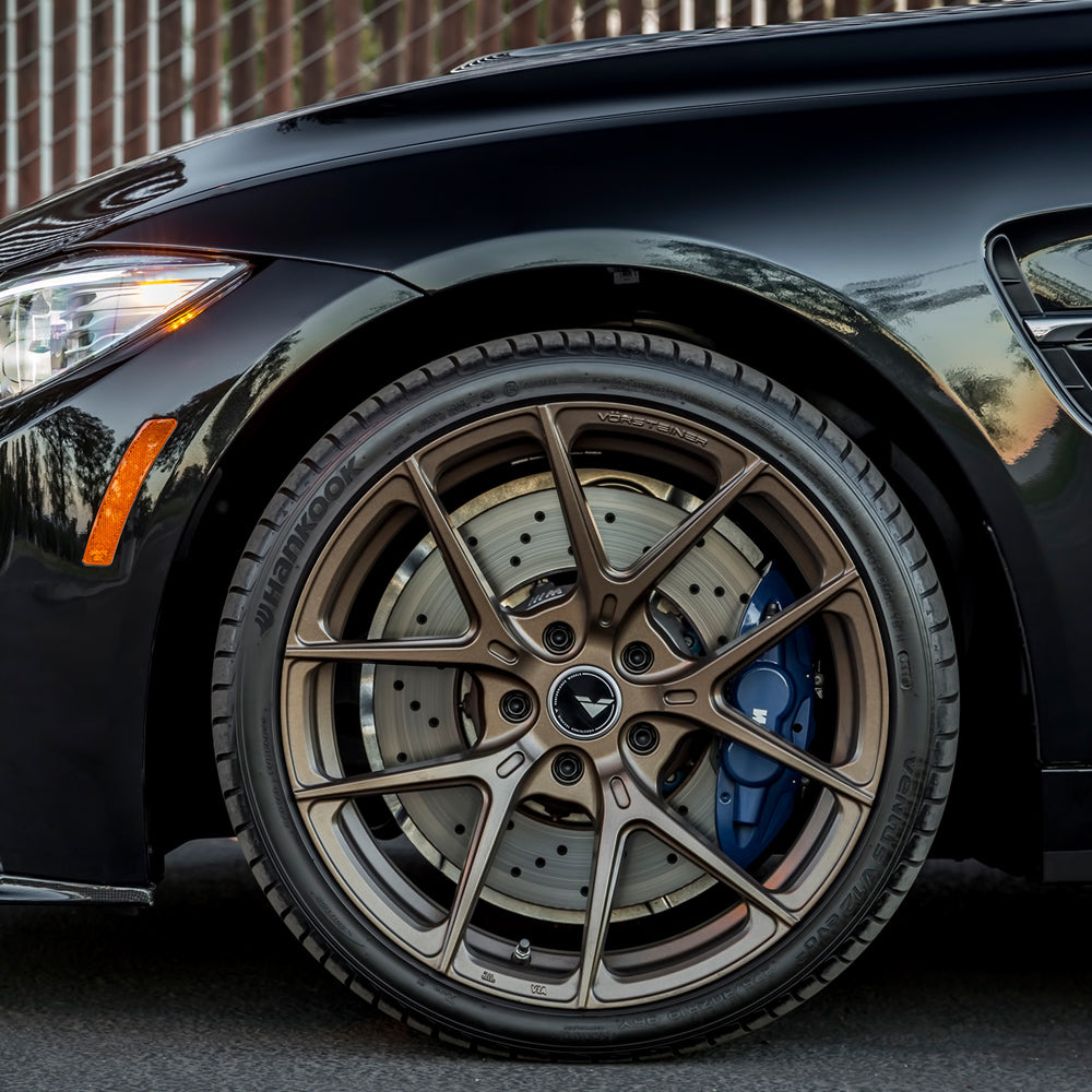 19" Vorsteiner V-FF 101 Forged Bronze Concave Wheels Rims Fits BMW E90 E92 M3