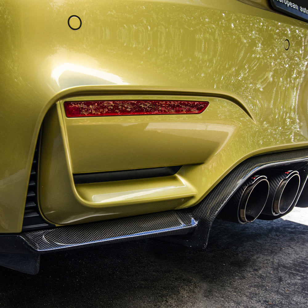 Vorsteiner VRS GTS Rear Diffuser Carbon Fiber PP 1x1 Glossy Fits BMW F8X M3 M4