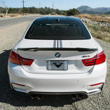 Vorsteiner VRS GTS Rear Diffuser Carbon Fiber PP 1x1 Glossy Fits BMW F8X M3 M4
