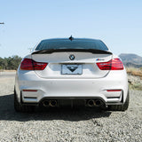 Vorsteiner VRS GTS Rear Diffuser Carbon Fiber PP 1x1 Glossy Fits BMW F8X M3 M4