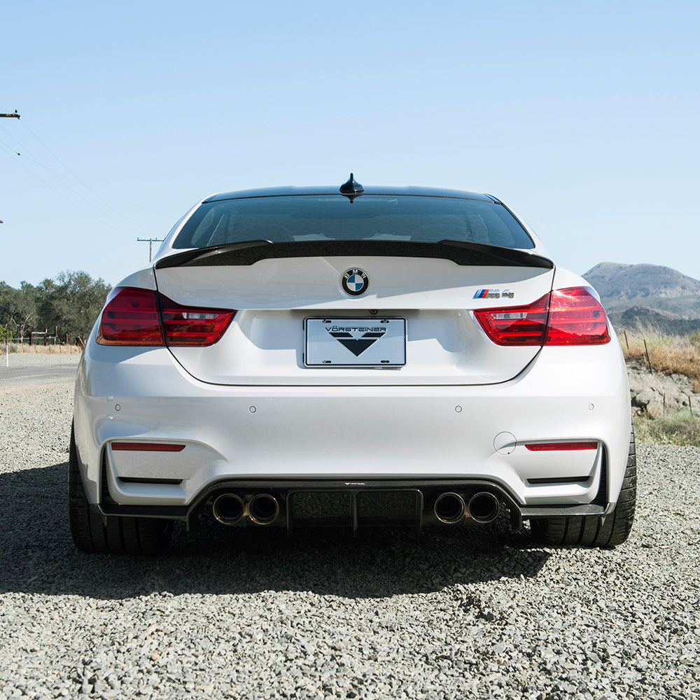 Vorsteiner VRS GTS Rear Diffuser Carbon Fiber PP 2x2 Glossy Fits BMW F80 M3