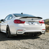 Vorsteiner VRS GTS Rear Diffuser Carbon Fiber PP 2x2 Glossy Fits BMW F80 M3