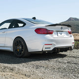 Vorsteiner VRS GTS Rear Diffuser Carbon Fiber PP 2x2 Glossy Fits BMW F80 M3