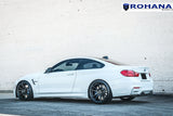 22" ROHANA RFX2 BLACK CONCAVE FORGED WHEELS RIMS FITS BMW F01 740 750 760