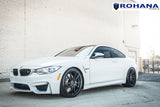 22" ROHANA RFX2 BLACK CONCAVE FORGED WHEELS RIMS FITS BMW F01 740 750 760
