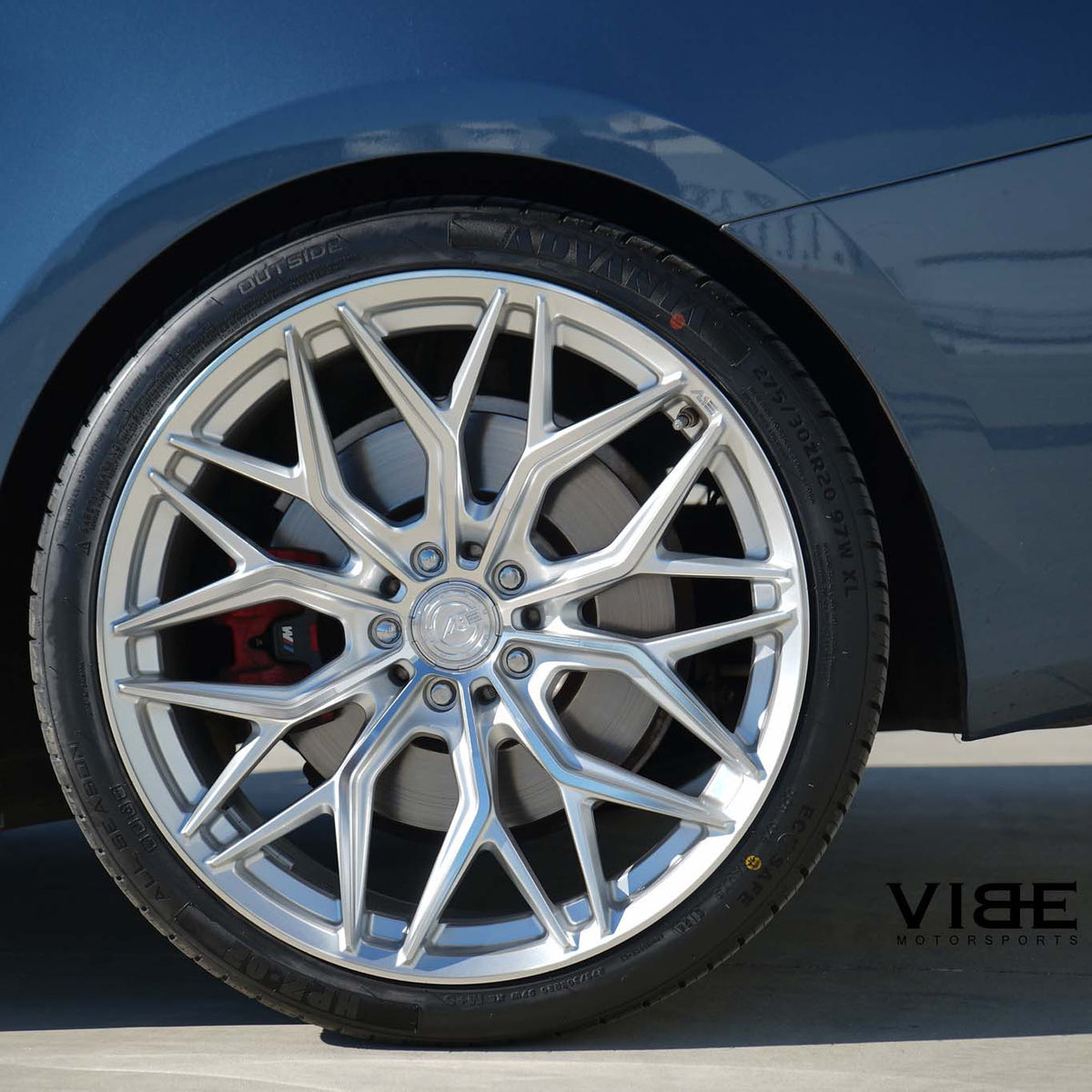20" AL13 FR80 Silver Flow Forged Concave Wheels Rims Fits BMW 440i Gran Coupe