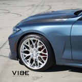 20" AL13 FR80 Silver 20x9 20x10 Concave Wheels Rims Fits BMW G26 4 Series
