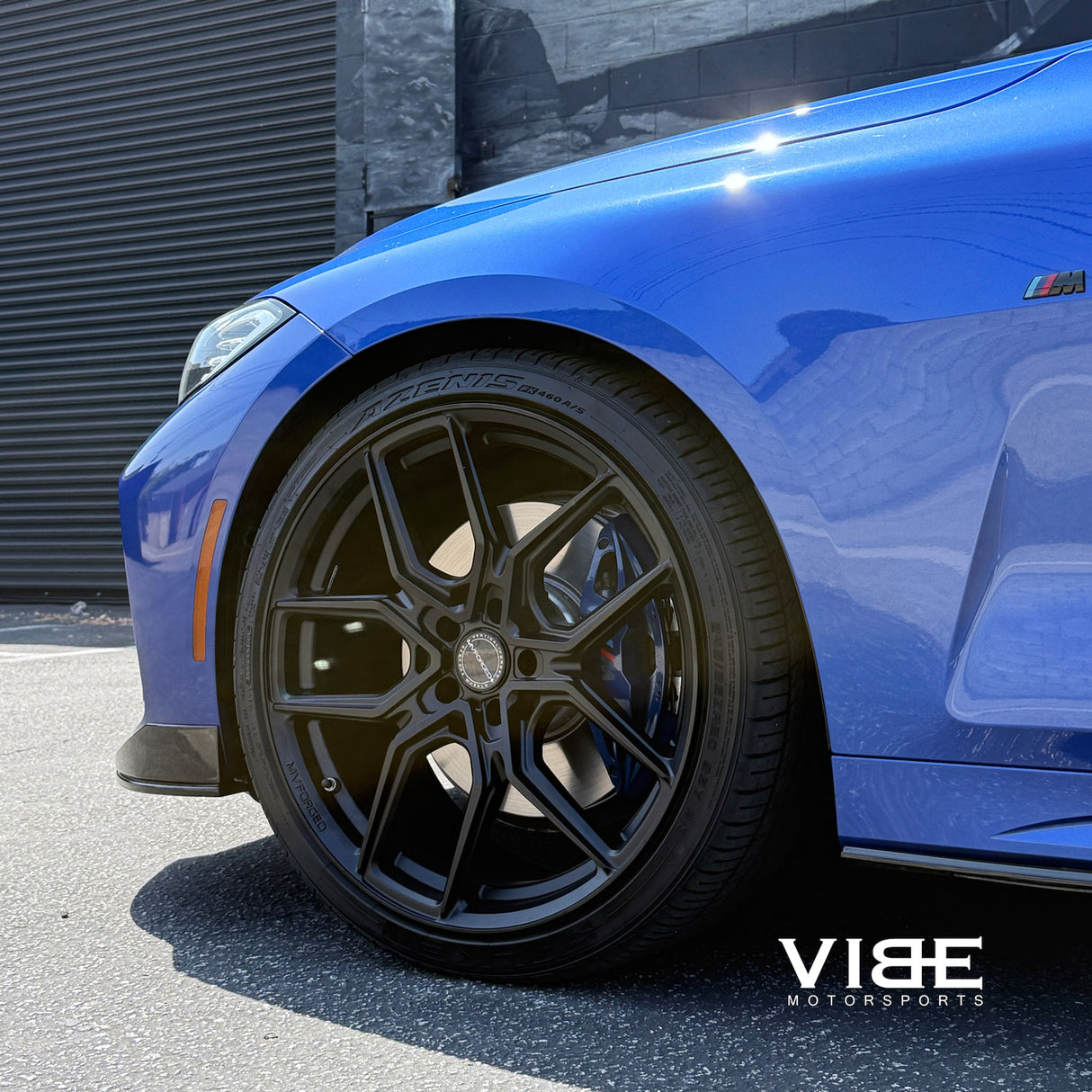 20" MV Forged MVF5 Black 20X9 Concave Wheels Rims Fits Audi B7 A4 Quattro