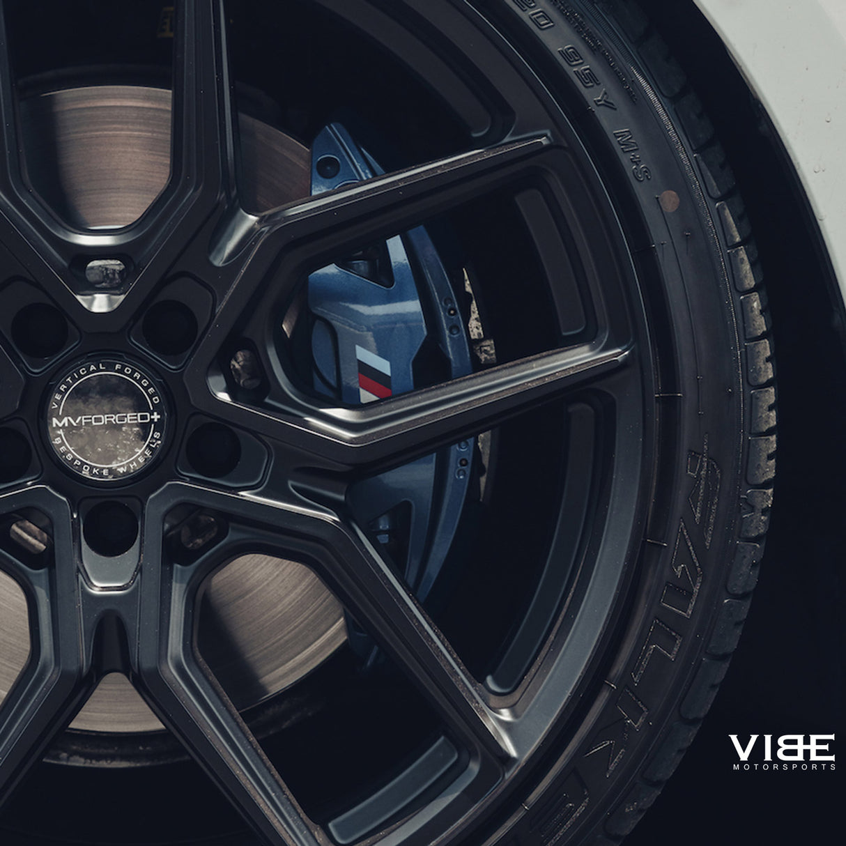 22" MV Forged MVF5 Black 22x9 22x10.5 Concave Wheels Rims Fits BMW G15 8 Series