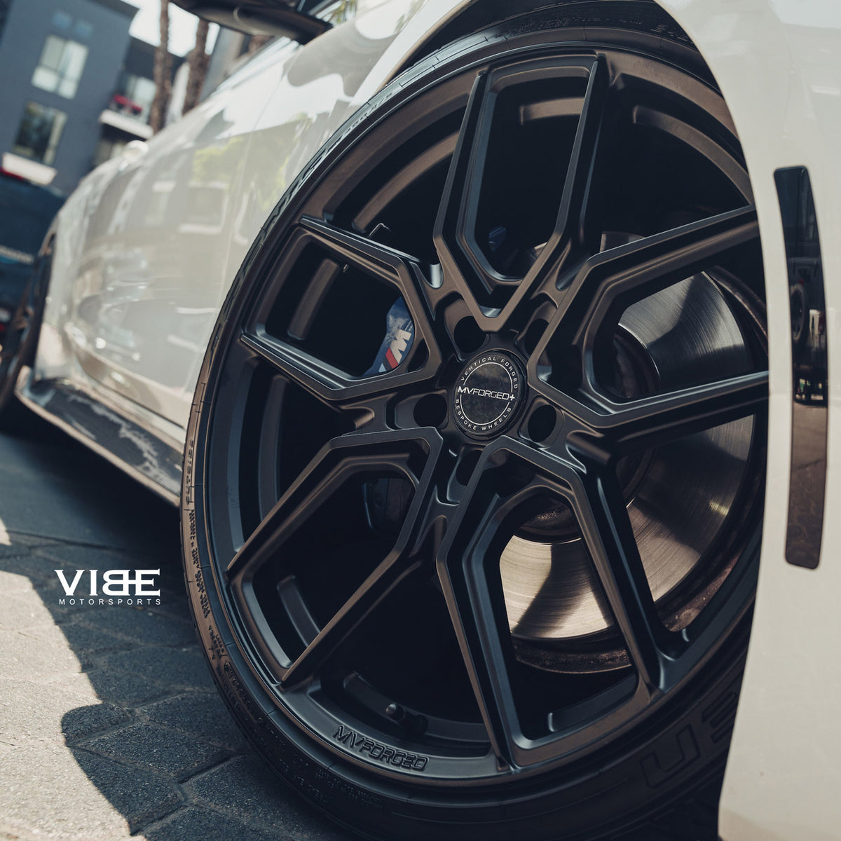 20" MV Forged MVF5 Black 20X9 20X10 Wheels Rims Fits Mercedes C250 C300 C350