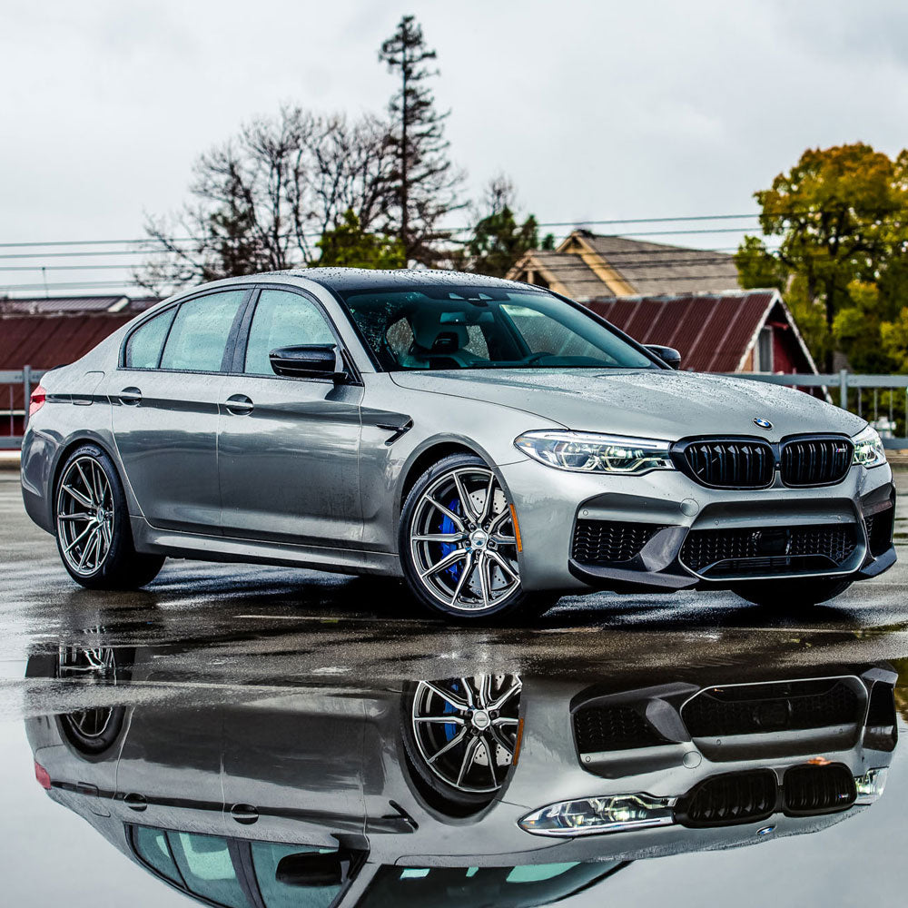 20" Vossen HF3 Grey 20X9 20X10.5 1159 Concave Wheels Rims Fits BMW 5 Series xDri