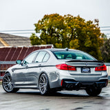 20" Vossen HF3 Grey 20X9 20X10.5 1159 Concave Wheels Rims Fits BMW 5 Series xDri