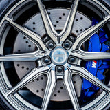 20" Vossen HF3 Grey 20X9 20X10.5 1159 Concave Wheels Rims Fits BMW 5 Series xDri