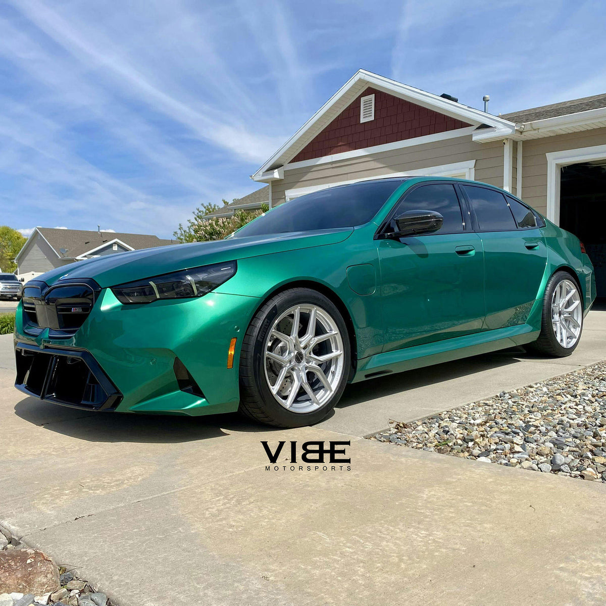 20/21" MV Forged MVF5 Silver 20X10.5 21X11 Concave Wheels Rims Fits BMW G90 M5