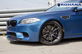 22" ROHANA RFX2 BLACK CONCAVE FORGED WHEELS RIMS FITS BMW F01 740 750 760