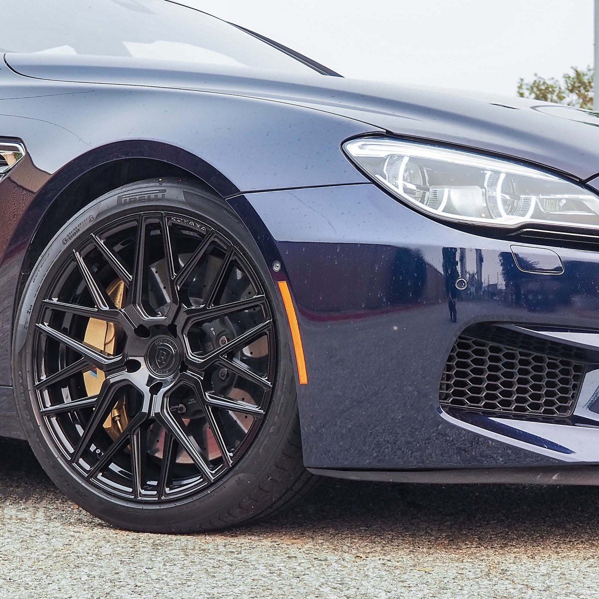 20" ROHANA RFX10 GLOSS BLACK FORGED CONCAVE WHEELS RIMS FITS BMW F12 F13 M6