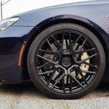 20" ROHANA RFX10 GLOSS BLACK FORGED CONCAVE WHEELS RIMS FITS BMW F12 F13 M6