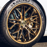 19" Rohana RFC3 Black Wheels Rims Fits Mercedes C250 C300 C400