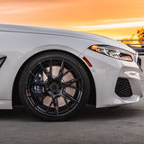 19" Blaque Diamond BD-F18 Black Rims Concave Forged Wheels Fits BMW 745 750 760