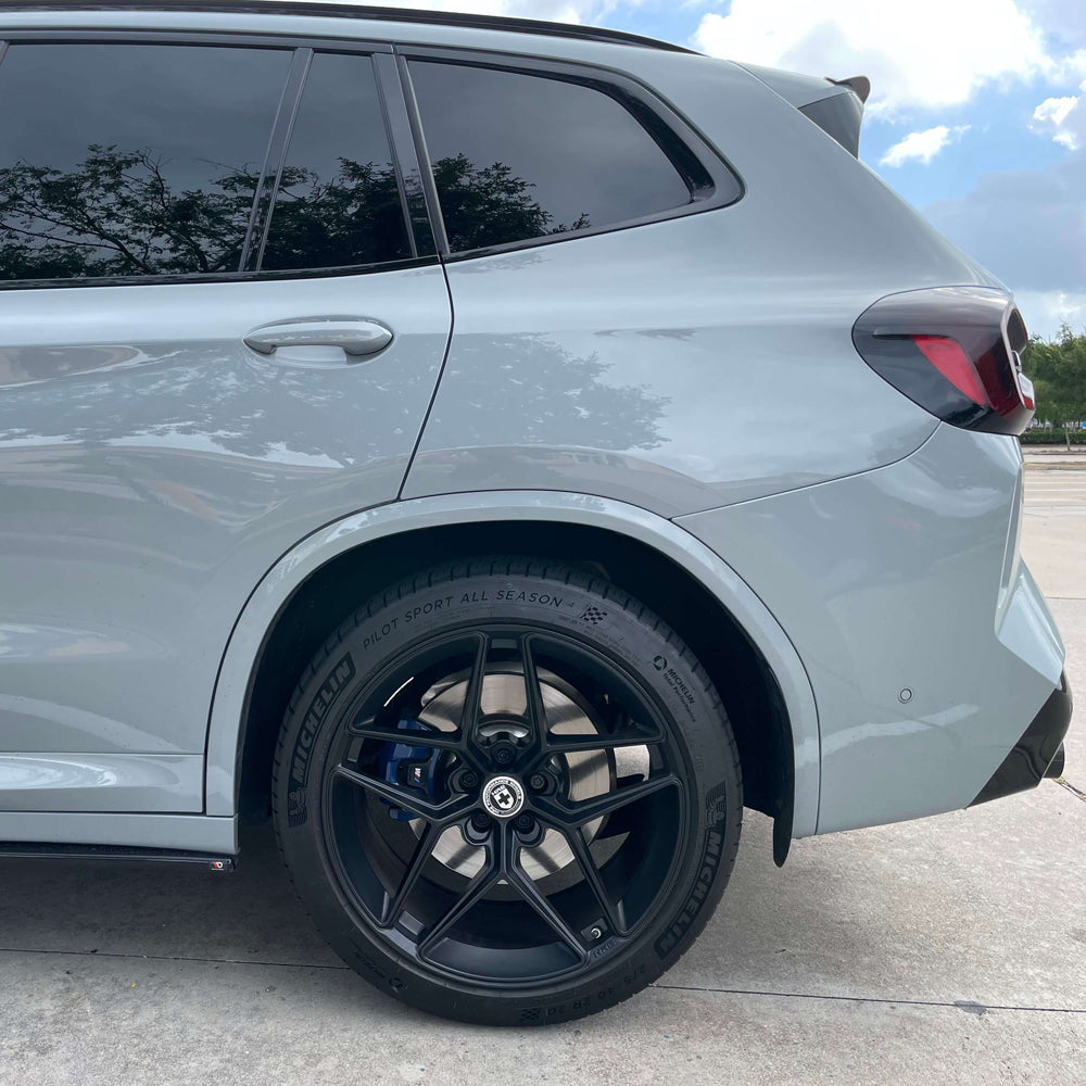 22" HRE FF11 Black 22x10.5 22x11.5 Forged Concave Wheels Rims Fits BMW X5 G05