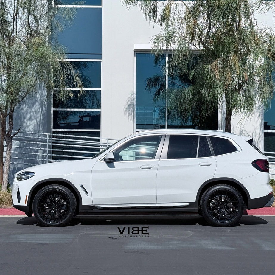 20" Avant Garde M570R Black Concave Wheels Rims Fits Infiniti M35 M45