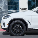 19" Avant Garde M570R Black Concave Wheels Rims Fits BMW 740 750