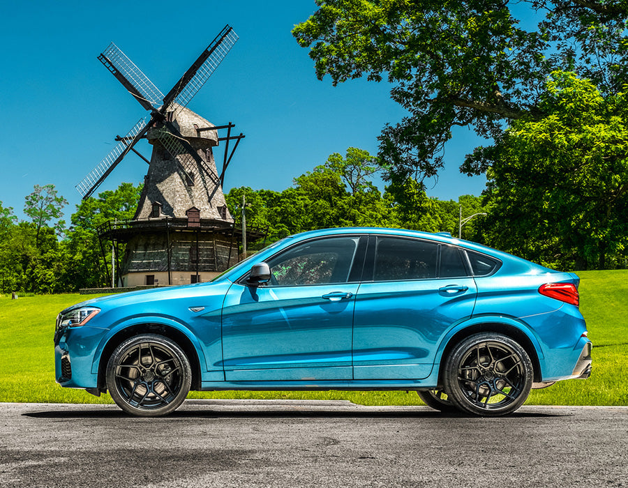 20" ROHANA RFX11 BLACK FORGED CONCAVE WHEELS RIMS FITS BMW E92 E93 M3 COUPE