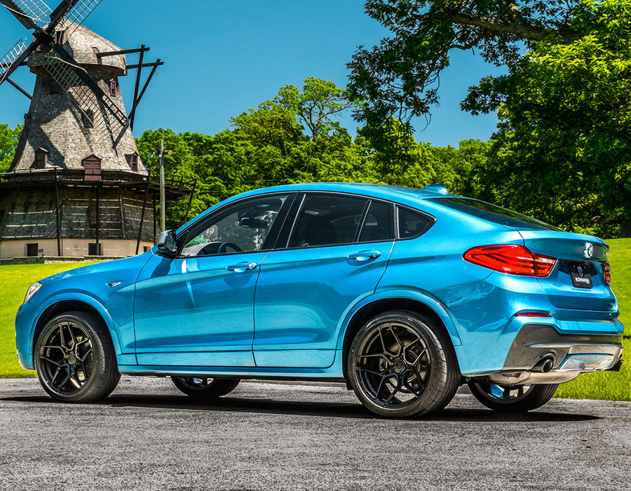 20" ROHANA RFX11 BLACK FORGED CONCAVE WHEELS RIMS FITS BMW E71 E72 X6